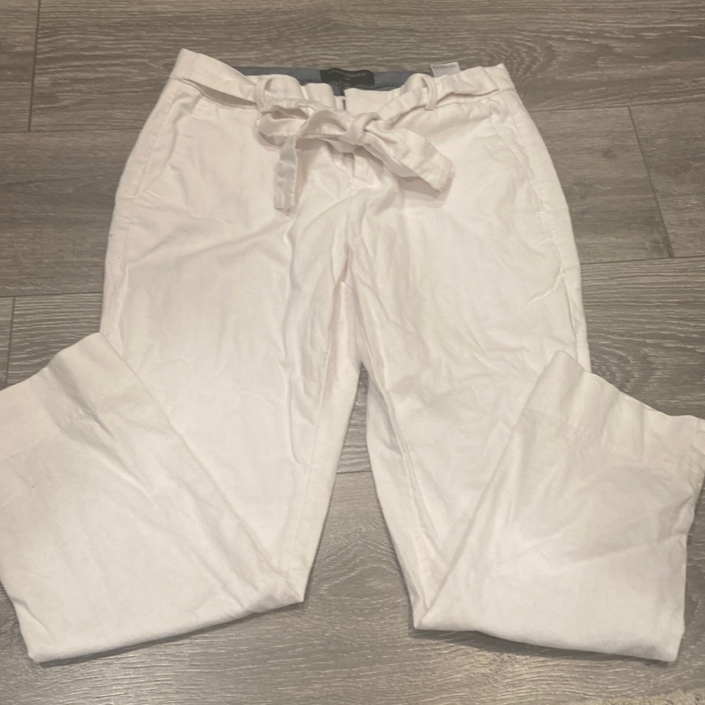 Banana Republic white pants